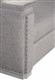 9058-1ES Nina Greystone arm detail